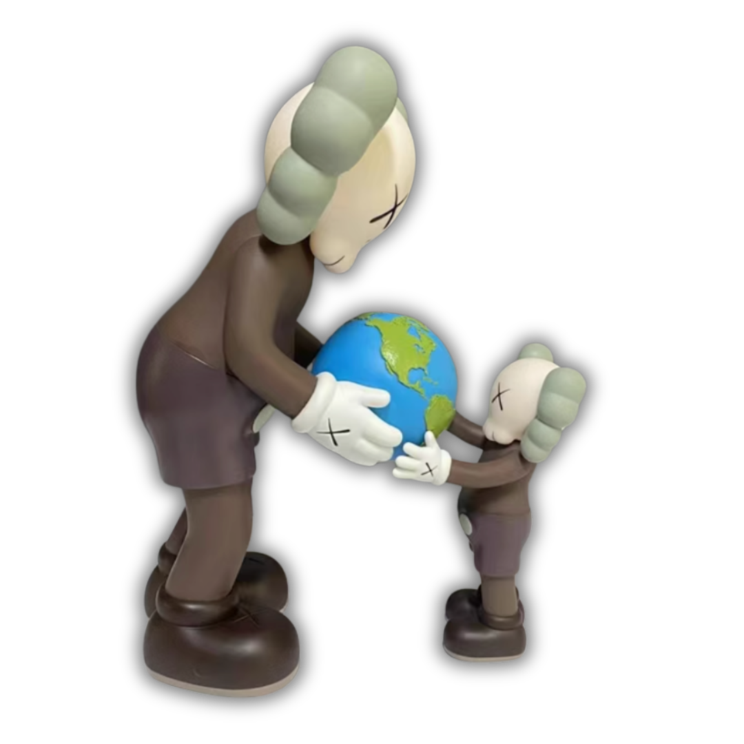 KAWS DOLL "EARTH" FIGURE
